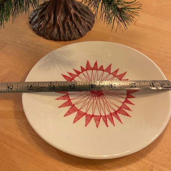 Crate&Barrel Small Holiday Plate - Picture 2 of 4
